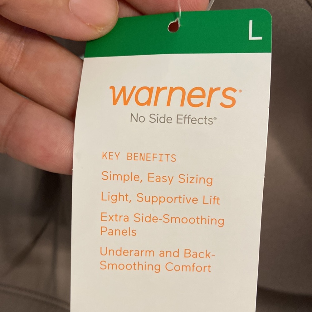 Warners Wireless Lift Bra size L brand new with tags please see all pictures - Picture 8 of 13